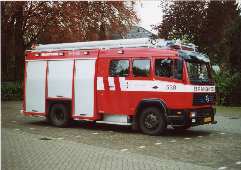 Kenteken: BG-JH-58 Roepnummer: 80-538 > 21-3632 Type voertuig: TS8 LD3200 HD250 T1500 Merk &amp; Type: Mercedes Benz 1124F36[Ecol] Opbouw: Touw-Godiva Bouwjaar: 1998 In dienst: 1998 Uit dienst: 2019.  Naar Kenbri tbv verhuurvloot. 