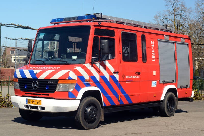 Kenteken: BL-PP-60 Roepnummer: 80-716 > 21-1781 Type voertuig: PM8 Merk &amp; Type: Mercedes Benz 814D37[Vario] Opbouw: Derks Bouwjaar: 2001 In dienst: 2001 Uit dienst: 2017