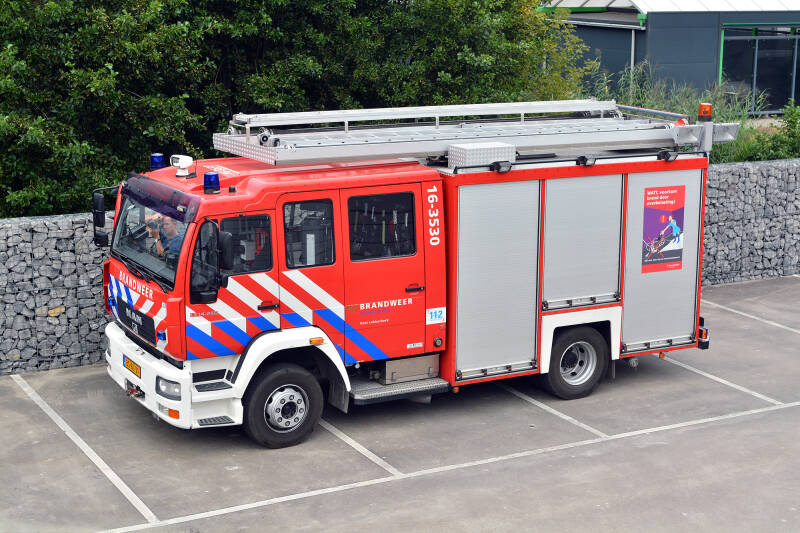 Kenteken: BS-BL-21 Roepnummer: 62-642 > 16-3530 Type voertuig: TS. LD3250 HD240 T1500 Merk &amp; Type: MAN 14.250LLF[M2000-City] Opbouw: HDS-Godiva Bouwjaar: 2006 In dienst: 2006 Uit dienst: