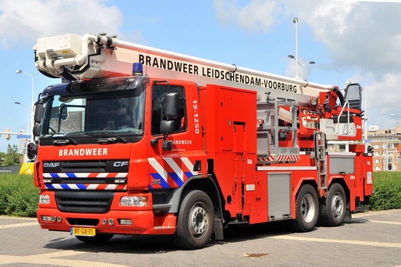 Kenteken: BT-GX-71 Roepnummer: 70-755 > 15-1250 > 15-5150 Type voertuig: HW-30 Merk &amp; Type: DAF FFN.CF75.360 Opbouw: Metz-Wümag Bouwjaar: 2007 In dienst: 2007 Uit dienst: 2023. Naar Zoetermeer- Stadshart