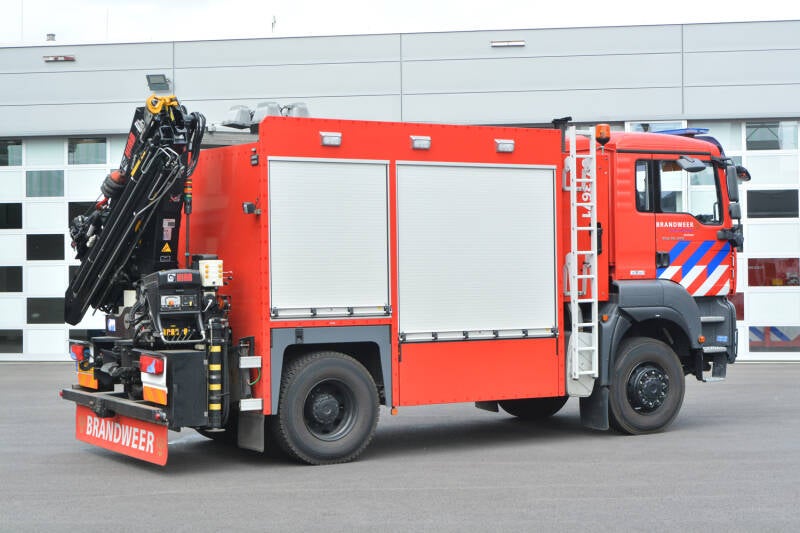 Kenteken: BV-FX-62 Roepnummer: 39-770 > 07-3671 Type voertuig: HV-1 Merk &amp; Type: MAN 18.320BL[TGA] Opbouw: HDS-Palfinger Bouwjaar: 2008 In dienst: 2009 Uit dienst: