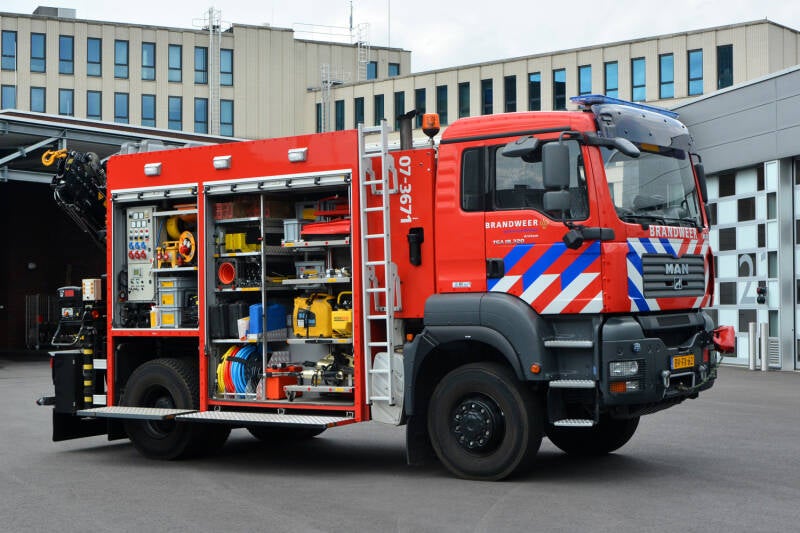 Kenteken: BV-FX-62 Roepnummer: 39-770 > 07-3671 Type voertuig: HV-1 Merk &amp; Type: MAN 18.320BL[TGA] Opbouw: HDS-Palfinger Bouwjaar: 2008 In dienst: 2009 Uit dienst: