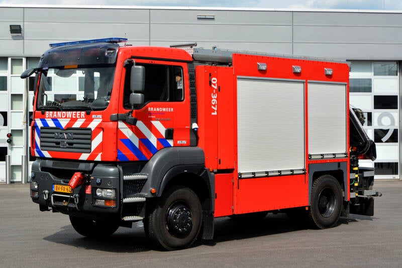 Kenteken: BV-FX-62 Roepnummer: 39-770 > 07-3671 Type voertuig: HV-1 Merk &amp; Type: MAN 18.320BL[TGA] Opbouw: HDS-Palfinger Bouwjaar: 2008 In dienst: 2009 Uit dienst: