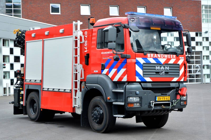 Kenteken: BV-FX-62 Roepnummer: 39-770 > 07-3671 Type voertuig: HV-1 Merk &amp; Type: MAN 18.320BL[TGA] Opbouw: HDS-Palfinger Bouwjaar: 2008 In dienst: 2009 Uit dienst: