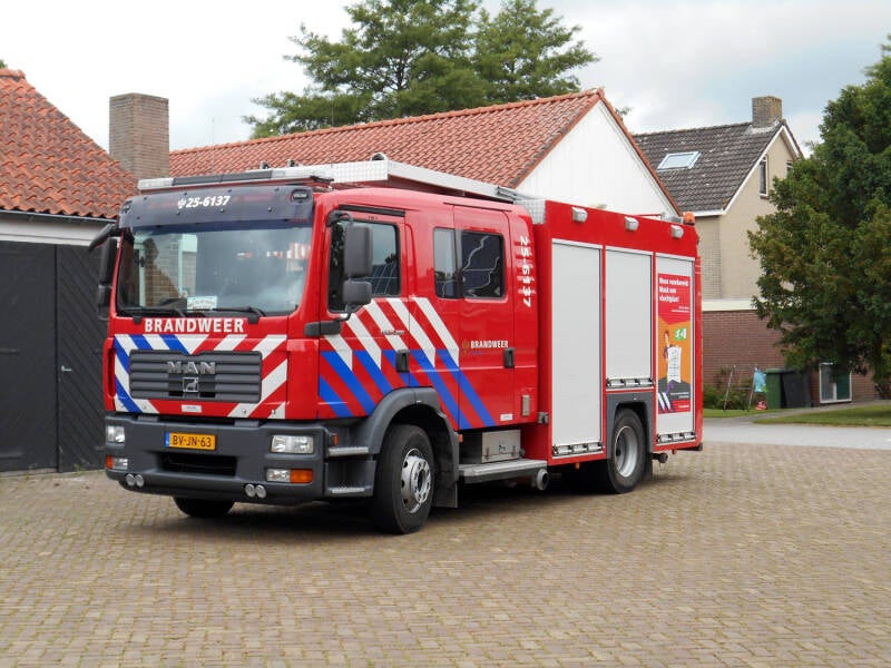 Kenteken: BV-JN-63 Roepnummer: 25-6137 Type voertuig: TS9 LD3250 HD240 T2000 Merk &amp; Type: MAN 15.280BLF[TGM] Opbouw: HDS-Godiva Bouwjaar: 2008 In dienst: 2014 Uit dienst: 2019. Afkomstig van Swifterband. Naar Regio.