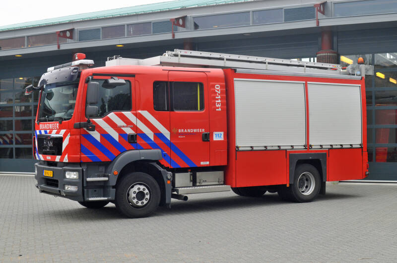 Kenteken: BX-NL-21 Roepnummer: 07-1131 > 07-9030 Type voertuig: TS7 LD3250 HD250 T2000 Merk &amp; Type: MAN 15.284LLF[TGM] Opbouw: DRV-Godiva Bouwjaar: 2010 In dienst: 2010 Uit dienst: . Sinds 2016 regionaal reserve voertuig.