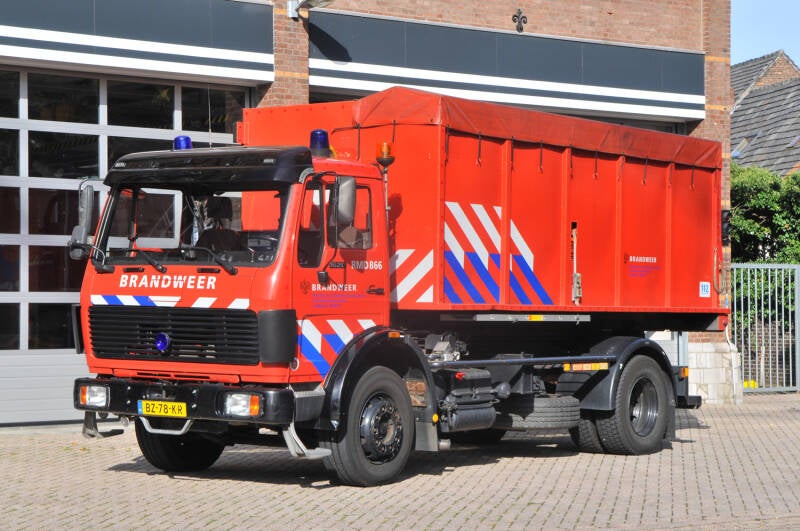 Kenteken: BZ-78-KR Roepnummer: RMD866 Type voertuig: HA Merk &amp; Type: Mercedes Benz 1620F40 Opbouw: Leebur Bouwjaar: 1988 In dienst: 1988 Uit dienst: 2011 Standplaats: Roermond