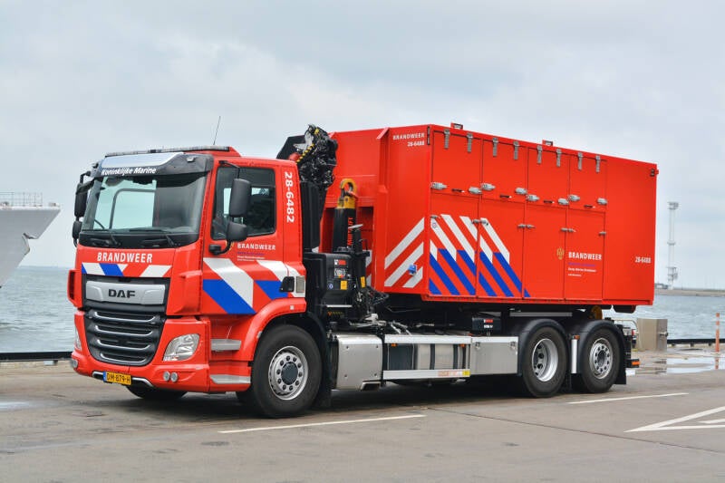 Kenteken: DM-879-H Roepnummer: 28-6482 Type voertuig: HA-KR Merk &amp; Type: DAF CF410FAN560(6x2) Opbouw: Multilift-Hiab Bouwjaar: 2022 In dienst: 2022 Uit dienst: