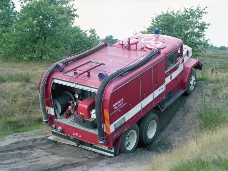 Kenteken: DN-32-43 Roepnummer: 809 Type voertuig: TS7 LD1600 T3500 Merk &amp; Type: Terberg N550(6x6) Opbouw: van Eck-Ziegler Bouwjaar: 1973 In dienst: 1973 Uit dienst: 19..