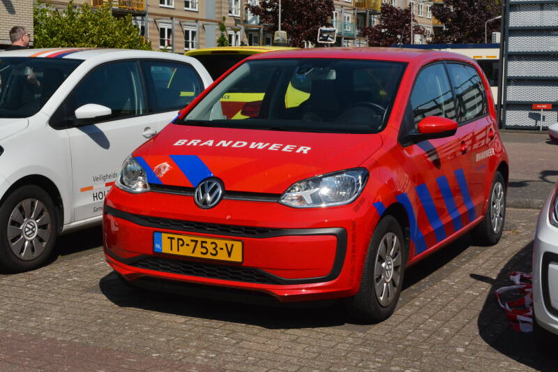 Kenteken: TP-753-V Roepnummer: Type voertuig: DA Merk &amp; Type: Volkswagen Up 1,0 Opbouw: Bouwjaar: 2018 In dienst: 2018 Uit dienst: