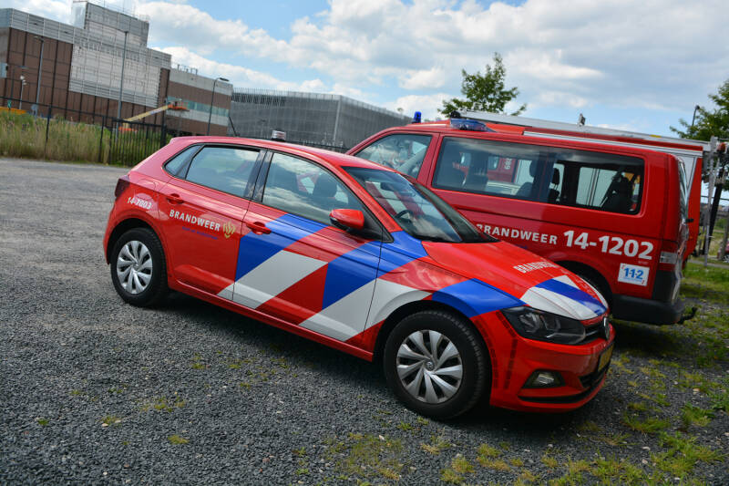 Kenteken: J-563-DN Roepnummer: 14-7003 Type voertuig: DA Merk &amp; Type: Volkswagen GolfE Opbouw: Bouwjaar: 2020 In dienst: 2020 Uit dienst: