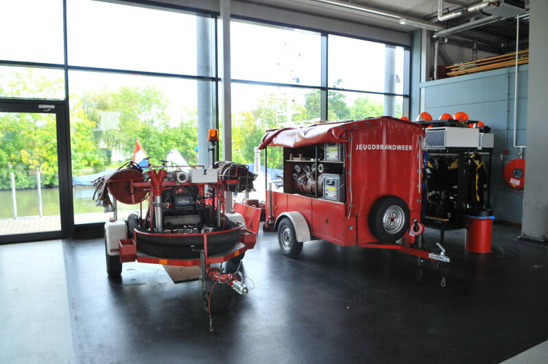MSA en aanhanger Jeugdbrandweer Maarssen