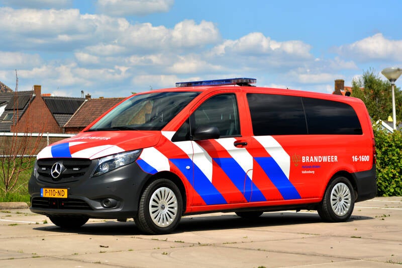 Kenteken: P-110-ND Roepnummer: 16-1600 Type voertuig: DB Merk &amp; Type: Mercedes Benz 114CDi34[Vito-Tourer] Opbouw: Abiom Bouwjaar: 2022 In dienst: 2022 Uit dienst: