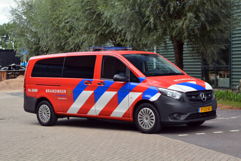 Kenteken: P-112-ND Roepnummer: 16-3400 Type voertuig: DB Merk &amp; Type: Mercedes Benz114CDi34[Vito-Tourer] Opbouw: Abiom Bouwjaar: 2022 In dienst: 2022 Uit dienst: