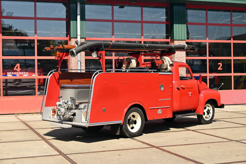 Kenteken: RS-94-54 Roepnummer: Type voertuig: AS10 LD2000 Merk &amp; Type: Opel Blitz 1,75 Opbouw: Boudewijn-Amag Hilpert Bouwjaar: 1958 In dienst: 1958 Uit dienst: 1982