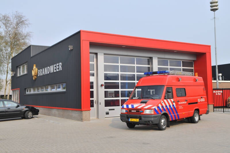 Kazerne Sint Nicolaasga.