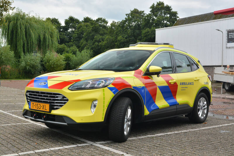 Kenteken T-153-XL Roepnummer 16-870