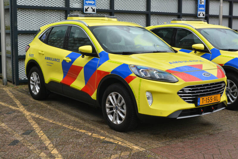 Kenteken T-155-XL Roepnummer 875