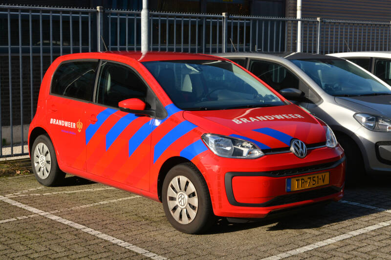 Kenteken: TP-751-V Roepnummer: Type voertuig: DA Merk &amp; Type: Volkswagen Up 1,0 Opbouw: Bouwjaar: 2018 In dienst: 2018 Uit dienst: