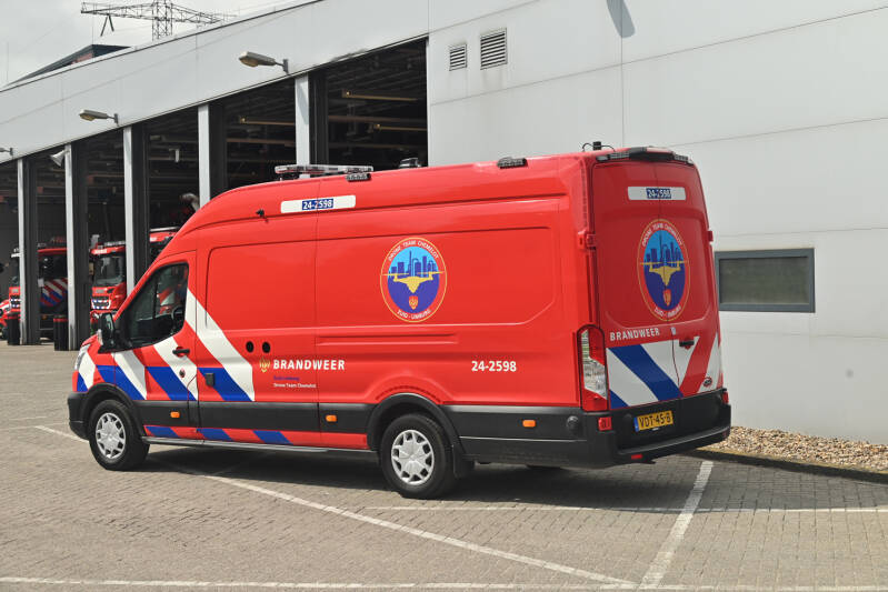 Kenteken: VDT-45-B Roepnummer: 25-2598 Type voertuig: DV-DR Merk &amp; Type: Ford Transit 2,0TDCi Opbouw: Bouwjaar: 2020 In dienst: 2020 Uit dienst: Standplaats: Geleen