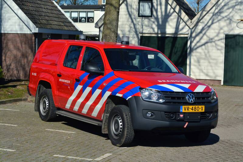 Kenteken: VR-480-X Roepnummer: 18-986 > 18-7302 Type voertuig: PM5 Merk &amp; Type: Volkswagen Amarok 2,0TDi(4x4) Opbouw: Bouwjaar: 2015 In dienst: 2015 Uit dienst: