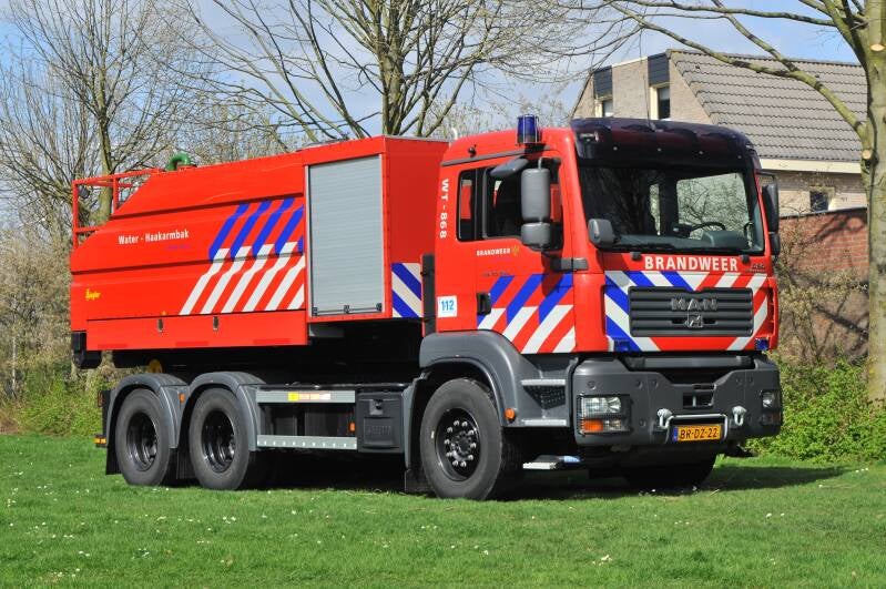 Kenteken: BR-DZ-22 Roepnummer: WT868 > 23-4484 Type voertuig: HA Merk &amp; Type: MAN 26.350FDC[TG-A] Opbouw: Leebur Bouwjaar: 2005 In dienst: 2005 Uit dienst: 2020.   Regionaal voertuig. Naar regio Limburg-Noord Beheer 