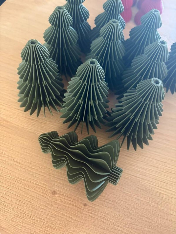 Tree kerstbal Dark green