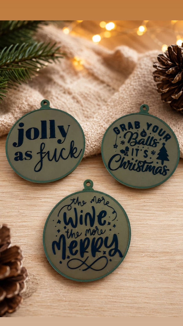 Grappige kerst ‘quotes’ (3 stuks)