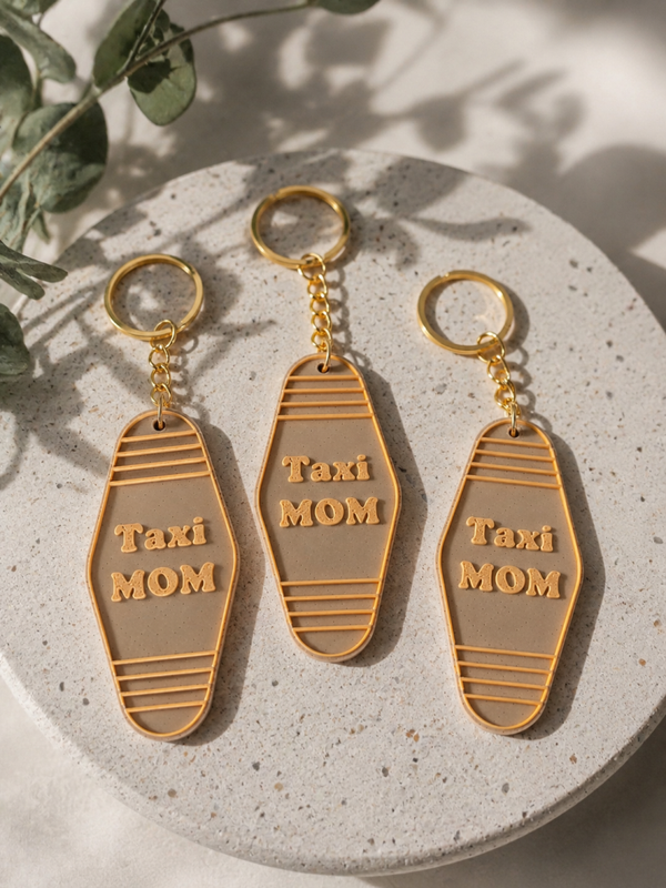 Sleutelhanger taxi mom