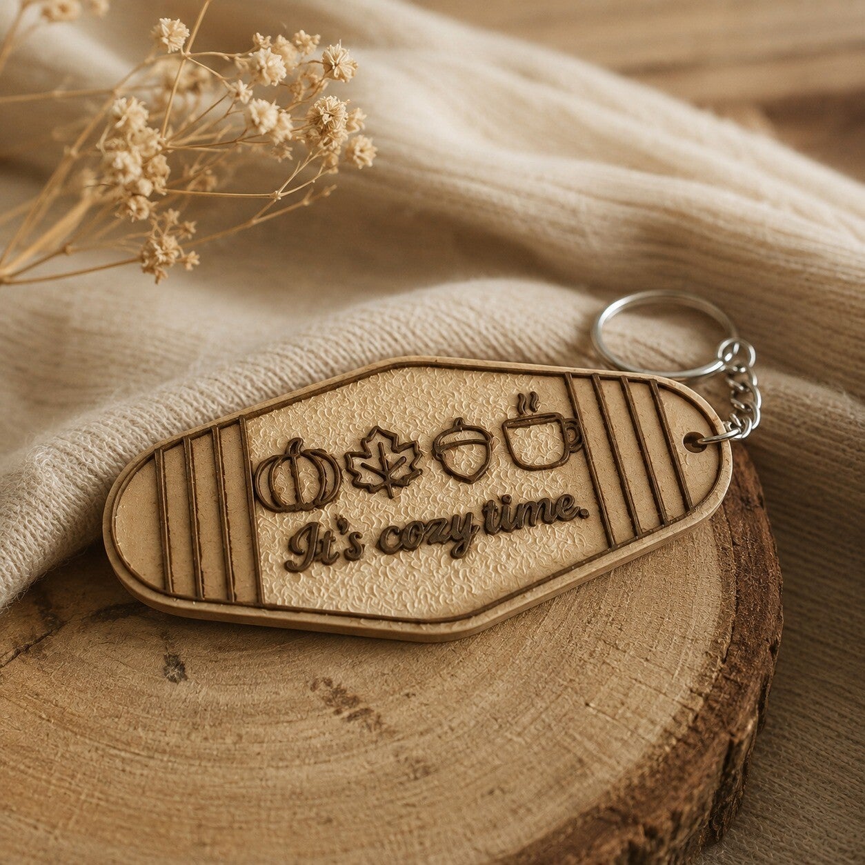 Sleutelhanger ‘it’s cozy time’