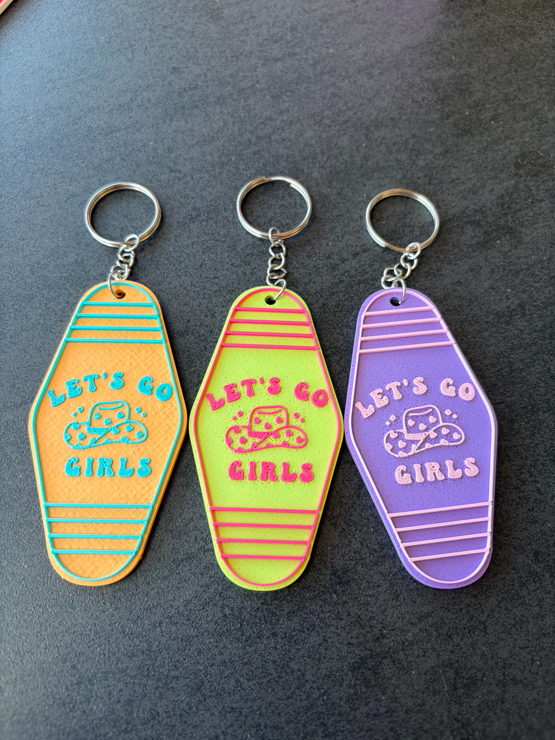 Sleutelhanger ‘let’s go girls’