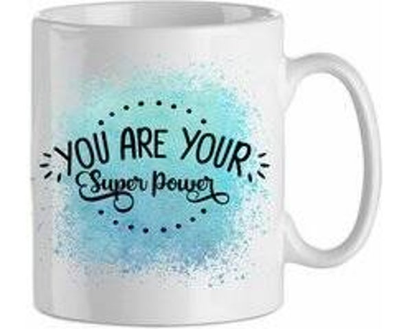 You are youre superpower - blauw
