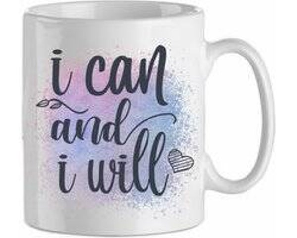 I can and I will - paars