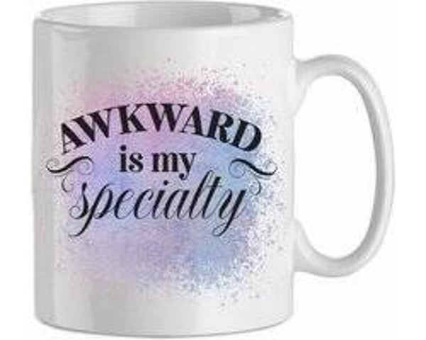 Awkward is my specialty - paars