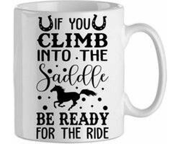 If you climb in the saddle, be ready for the ride