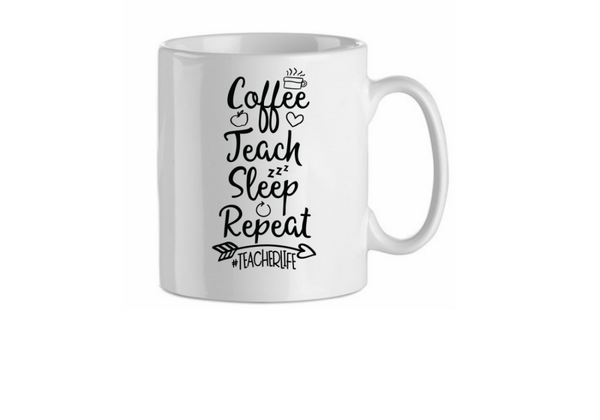 Coffee teach sleep repeat