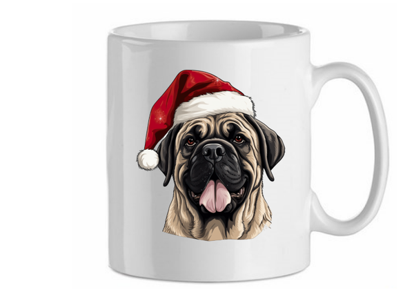 Engelse mastiff kerst  2