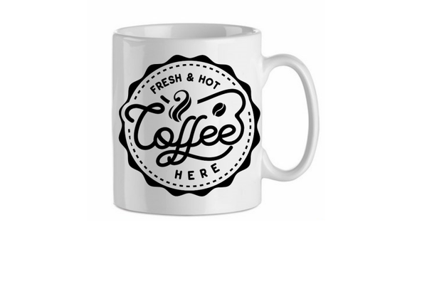 Fresh and hot coffee here