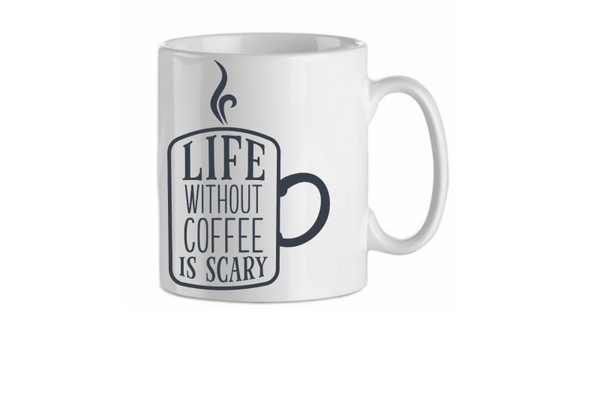 life without coffee is scary