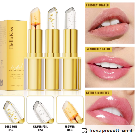 Rossetto che cambia colore