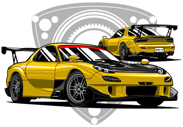 Sudadera Mazda Rx7 Rotativo
