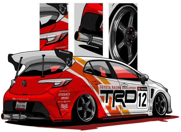 Sudadera Toyota Corola TRD