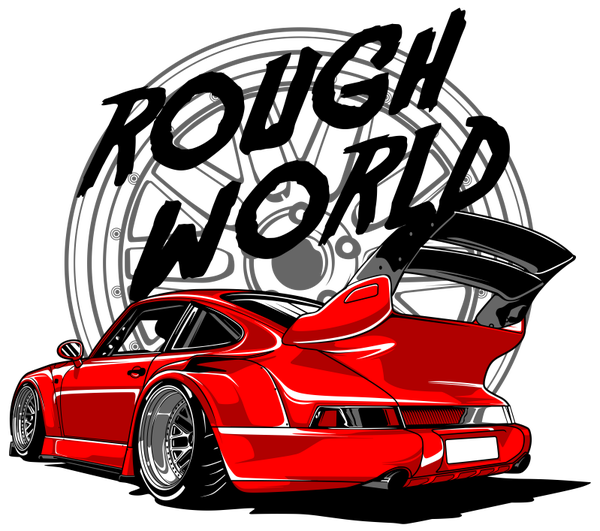 Sudadera Porche Rough World