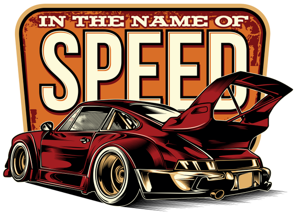 Sudadera Porche "In The Name Of Speed"