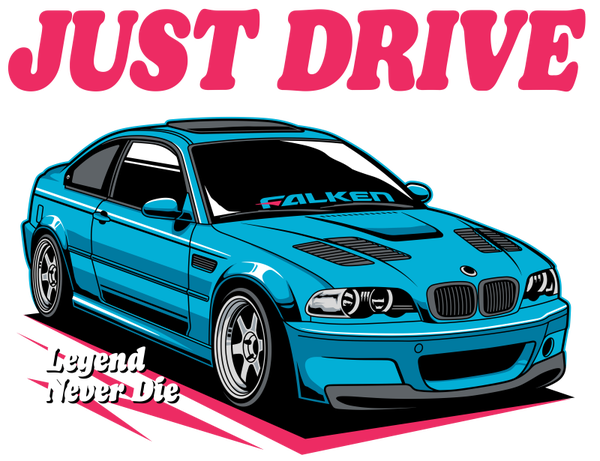 Sudadera Bmw E46 Just Drive