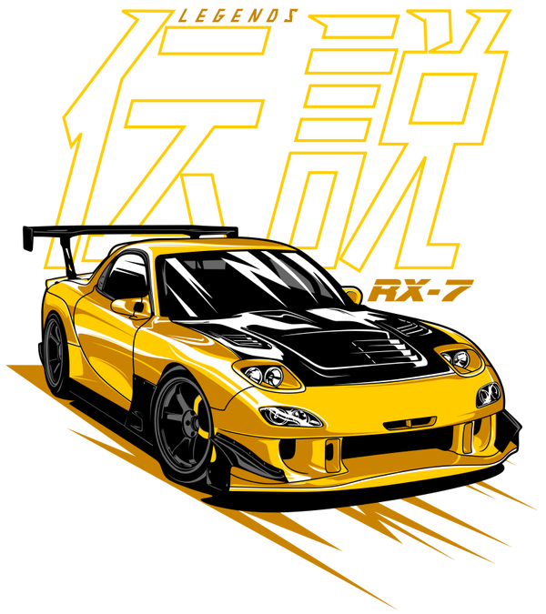 Sudadera Mazda Rx7 Legends