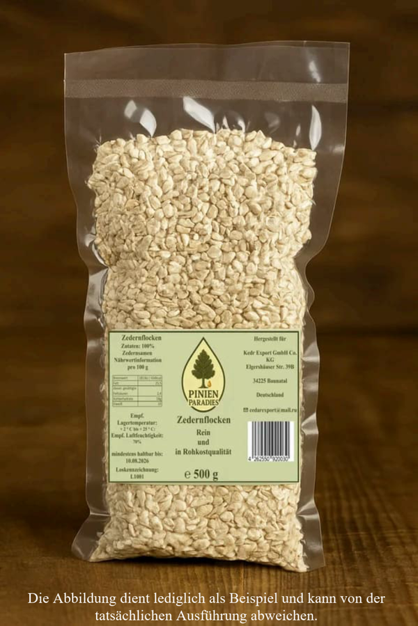 Zedernflocken 500g (in Vakuumverpackung) / 🌿 100% reine Premium-Zedernflocken – Natur pur