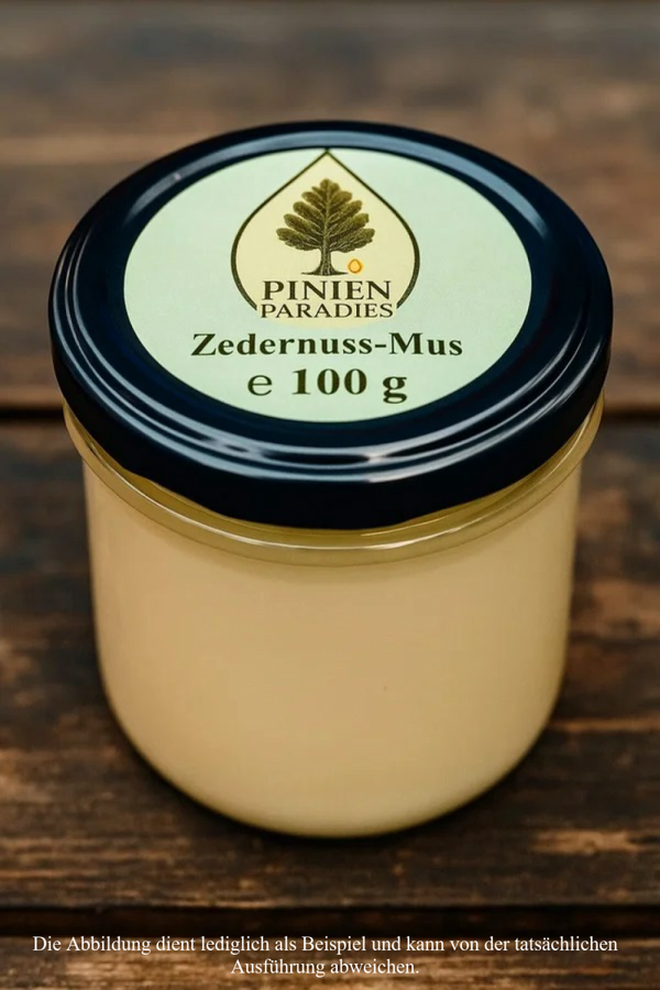 Zedernuss - Mus 100g / 🌿 100% reines Premium-Zedernus-Mus – cremig, fein & vielseitig