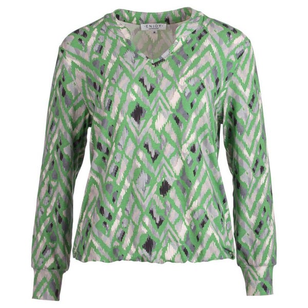 186371 Blouson grafische allover print