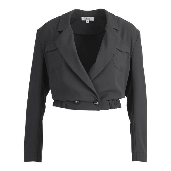 922906 Korte bomber rever kraag